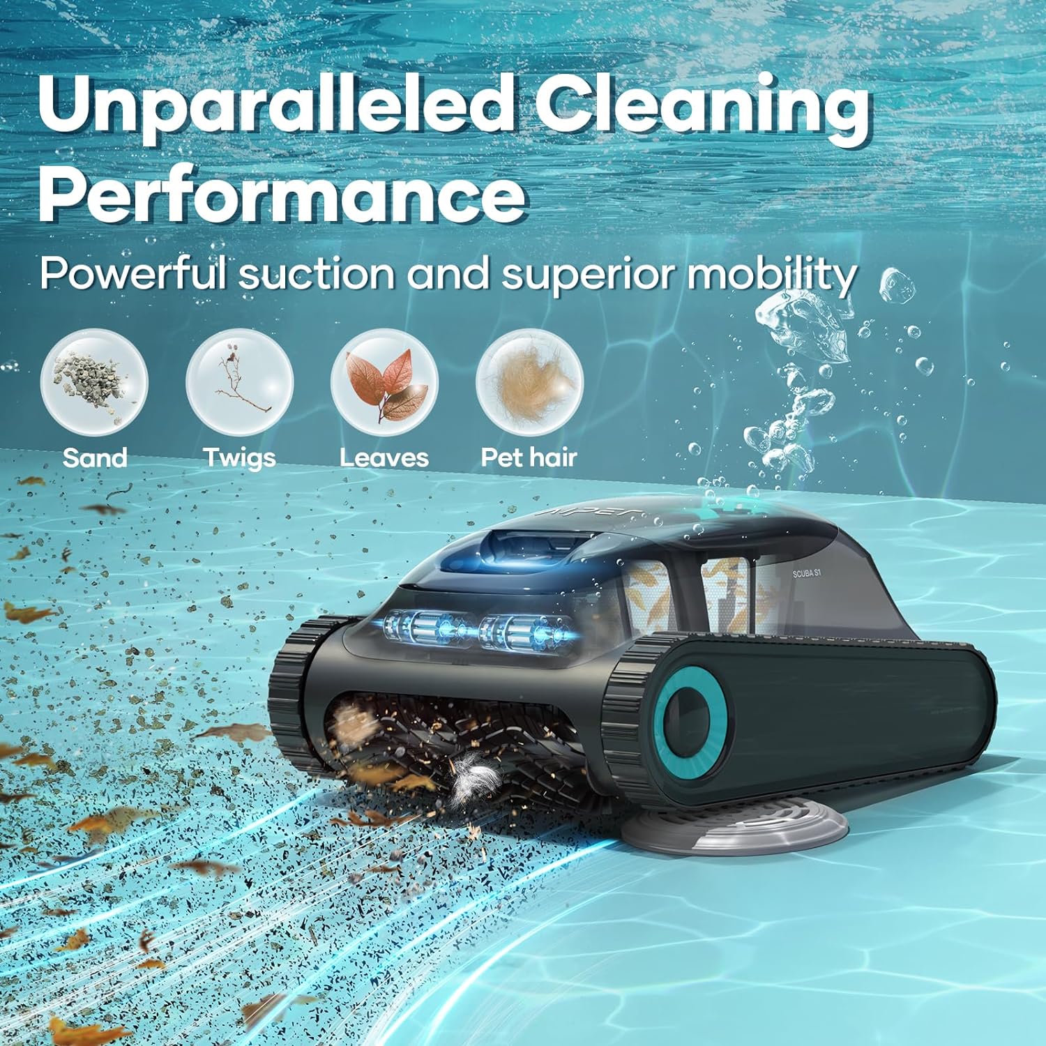 Aiper Scuba N1 Cordless Robotic Pool Cleaner Aiper Scuba N1 Cordless Robotic Pool Cleaner